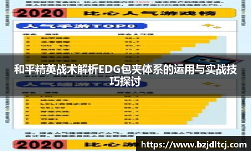和平精英战术解析EDG包夹体系的运用与实战技巧探讨